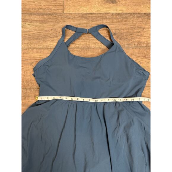 Halara Softly Zero Airy Backless Dress Twisted Cool Active Sz 2XL NEW NWT - Picture 10 of 11